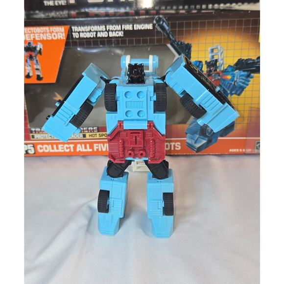 Transformers Original G1 1986 Protectobot Hot Spot Complete Box Manual Decoder - Picture 7 of 16